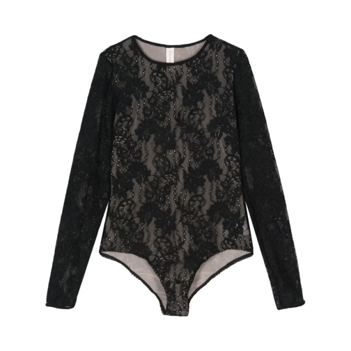 Zimmermann Lace Bodysuit Black 