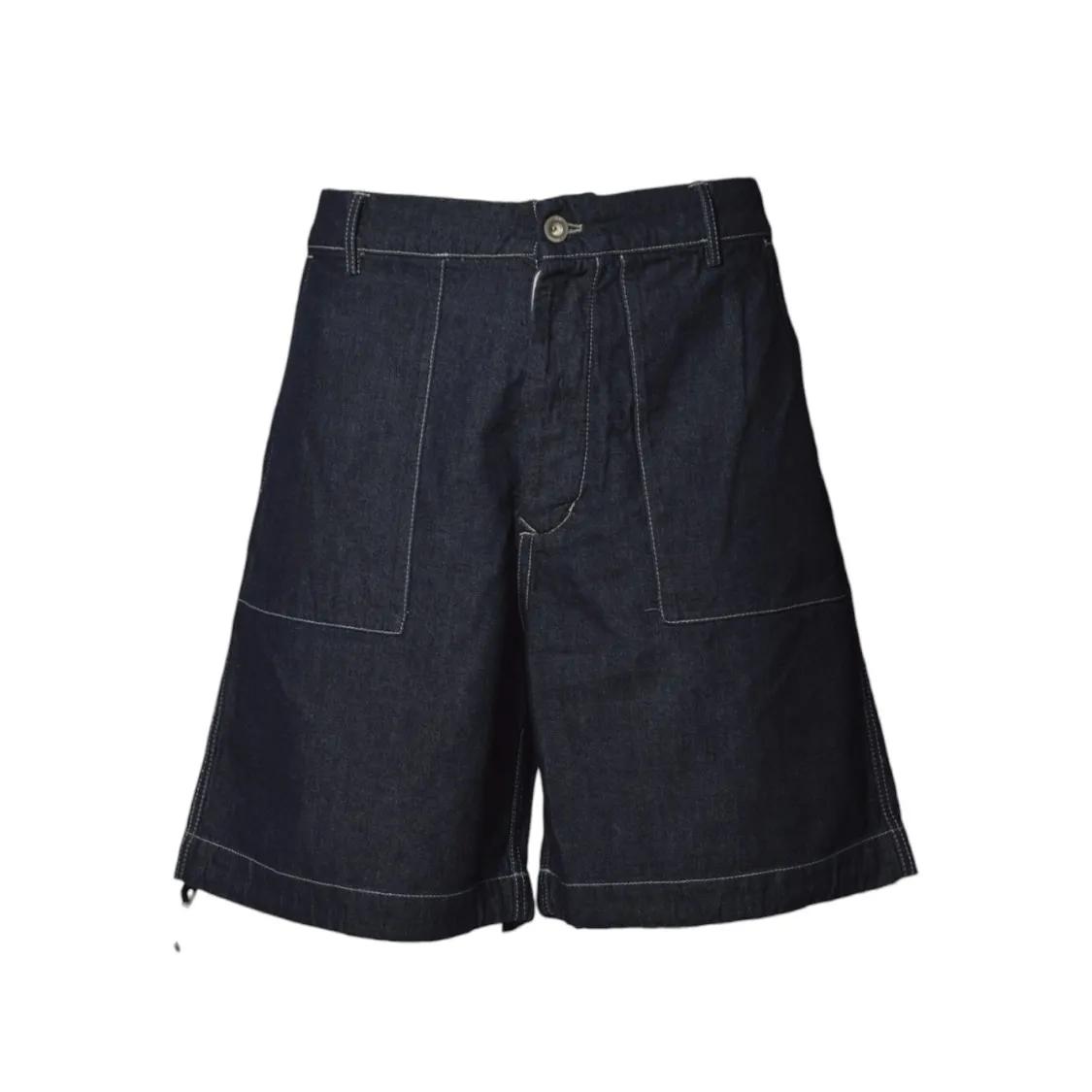 Thumbnail - CP Company - Bermuda 3/1 Denim In Blue Cotton - Größe 46 - blau