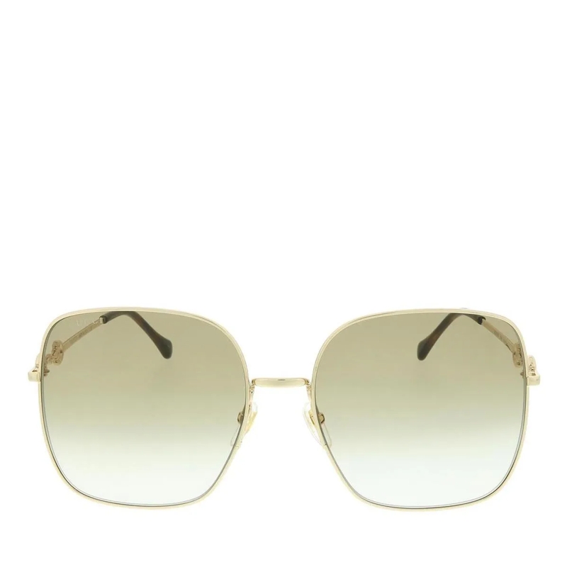 Gucci Sonnenbrille GG0879S-002 61 Sunglass WOMAN METAL GOLD(Image 3)