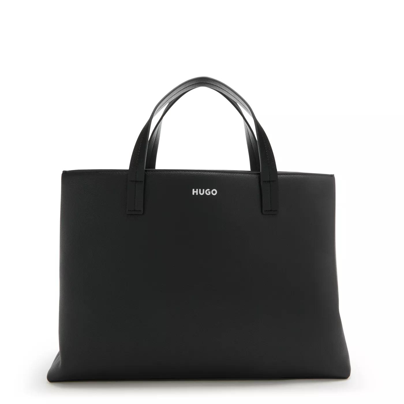 HUGO Totes Boss Bel Schwarze Handtasche 50490150-001 in zwart