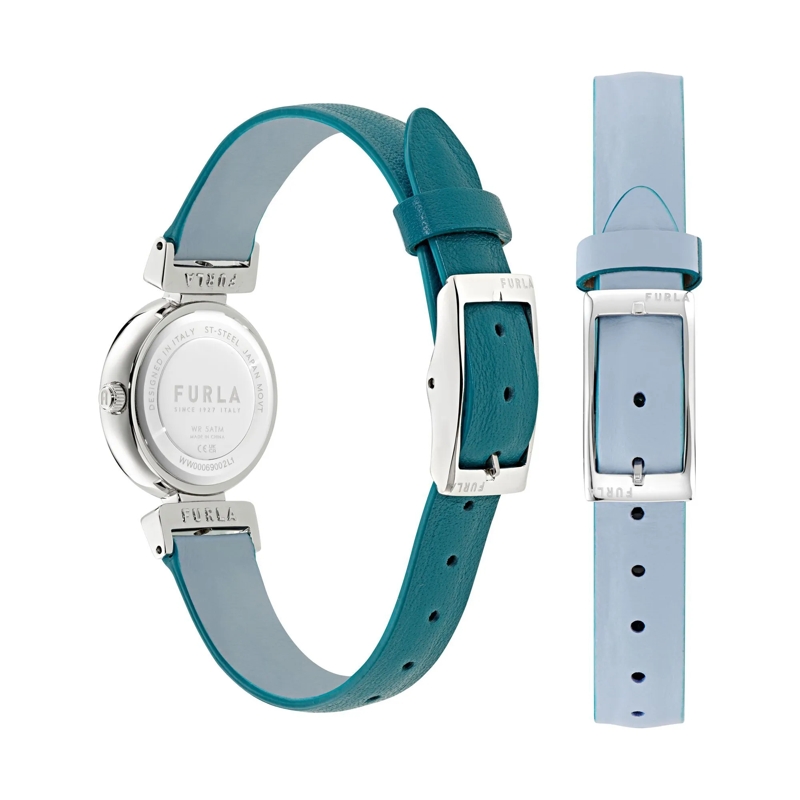 Furla Quarzuhr Quarz-Analoguhr Furla Twist blau(Image 7)