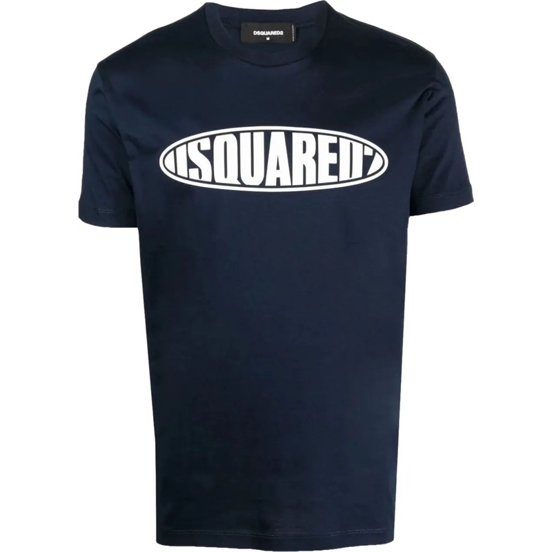 Dsquared2  Surf Board Logo T-shirt blau
