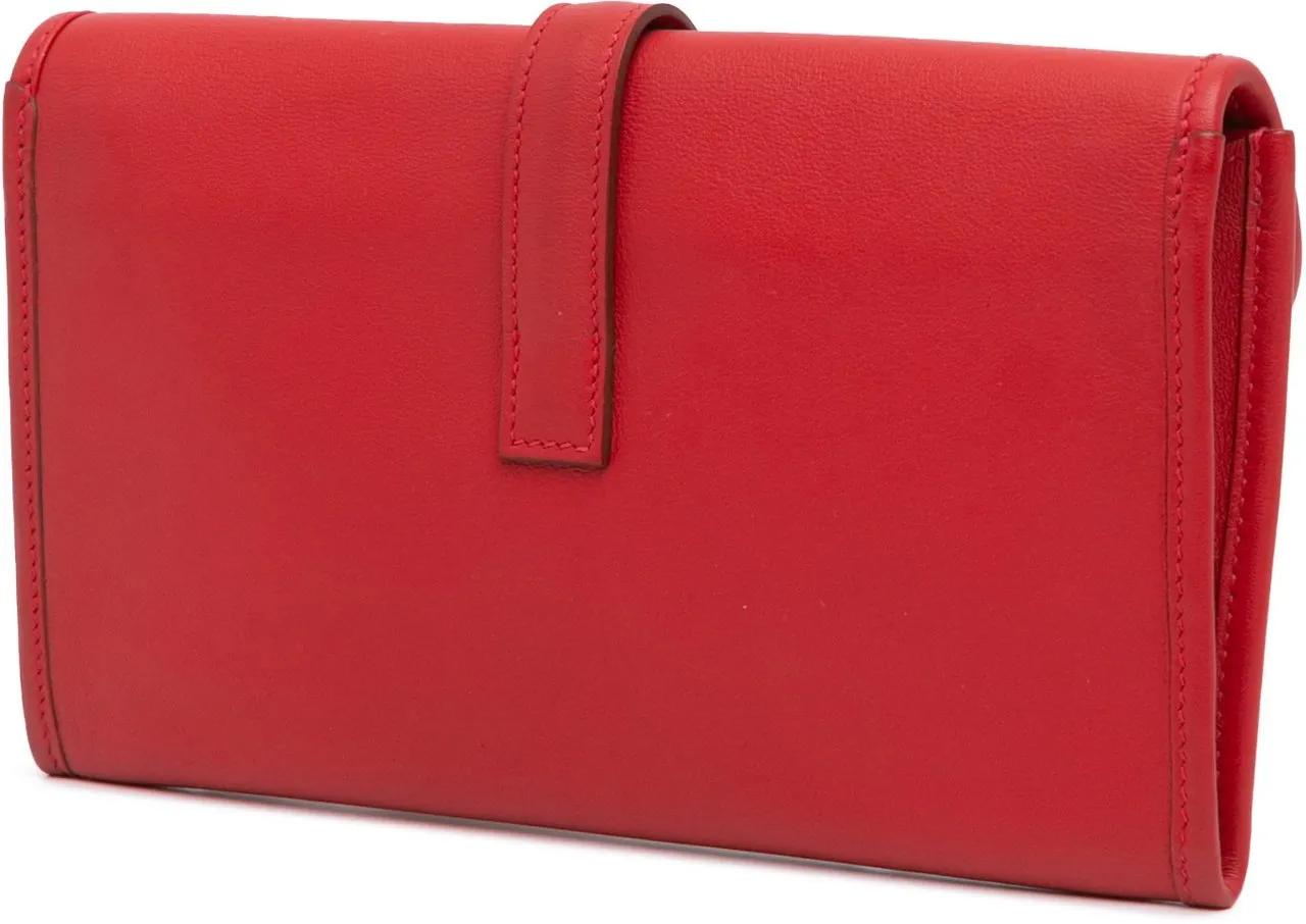Hermès Clutches 2010-2024 Swift Jige Duo in rood