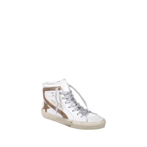 Golden Goose Low-Top Sneaker Slide Classic Leather Upper And List Suede Star White (Image 2)