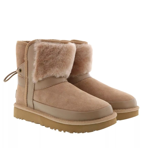 UGG W Classic Leopard Lined Bow Amphora Winter Boot