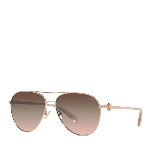 Coach Sonnenbrille C6178 Shiny Rose Gold