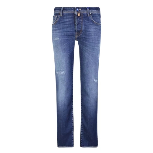 Jacob Cohen Midnight Blue Slim-Cut Jeans Blue Slim Fit Jeans
