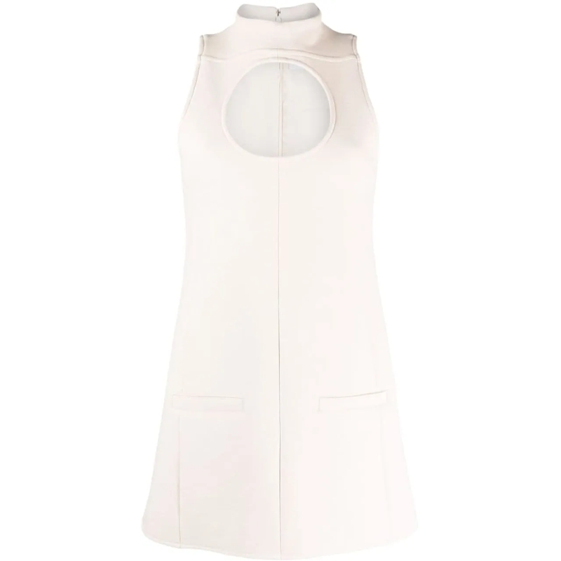 Courrèges Midikleid Dresses Oats beige