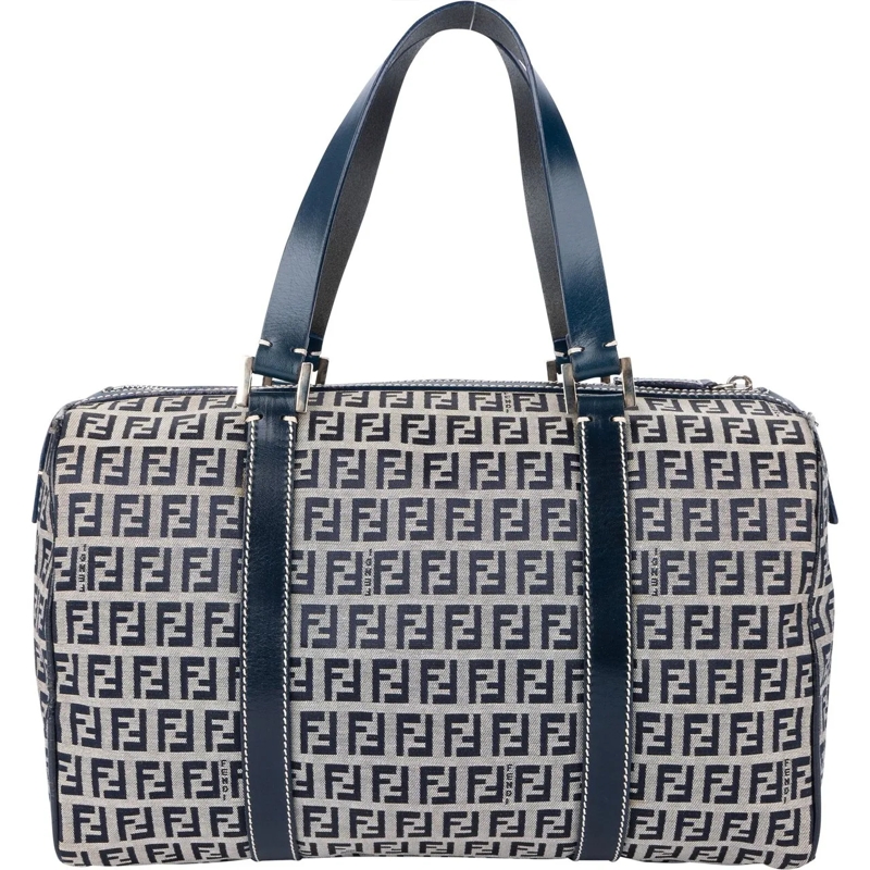 Fendi Schultertasche Fendi FF Monogram Boston Handbag mehrfarbig