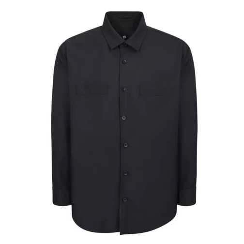Lardini Black Relaxed Shirt Black 