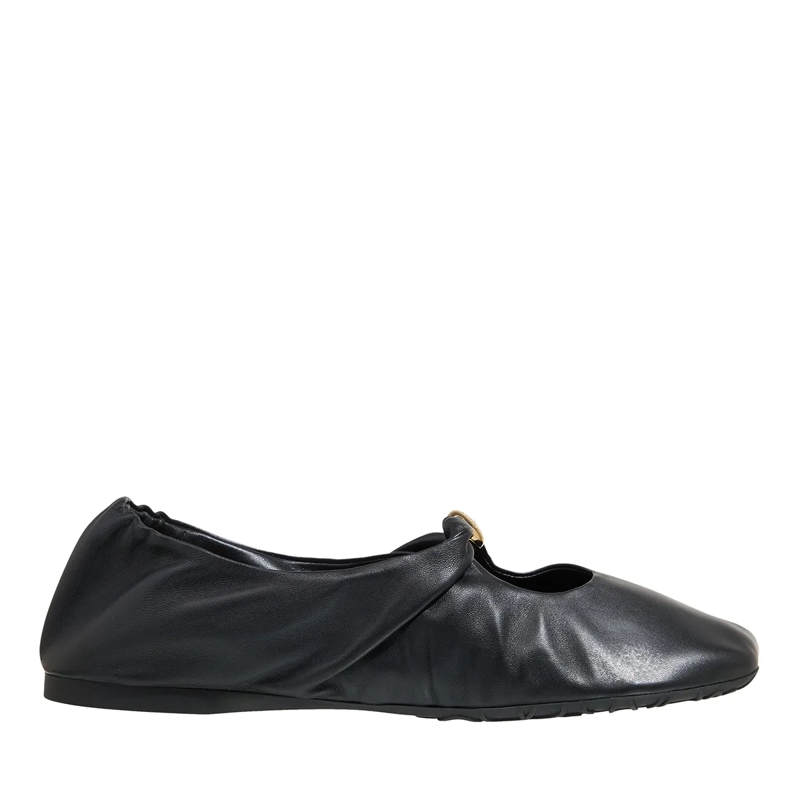 Loewe Ballerinas Pebble Soft Ballerina Black