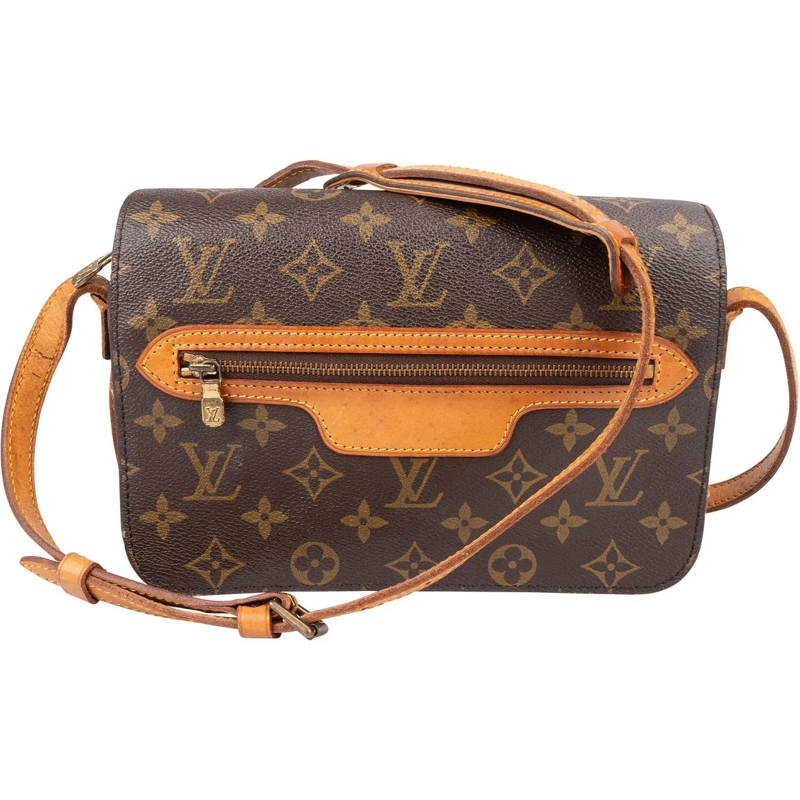 Louis Vuitton Tote Louis Vuitton Canvas Monogram Saint Germain PM Cro braun