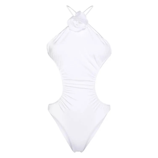 Philosophy Di Lorenzo Serafini White Stretch-Design Swimsuit White 