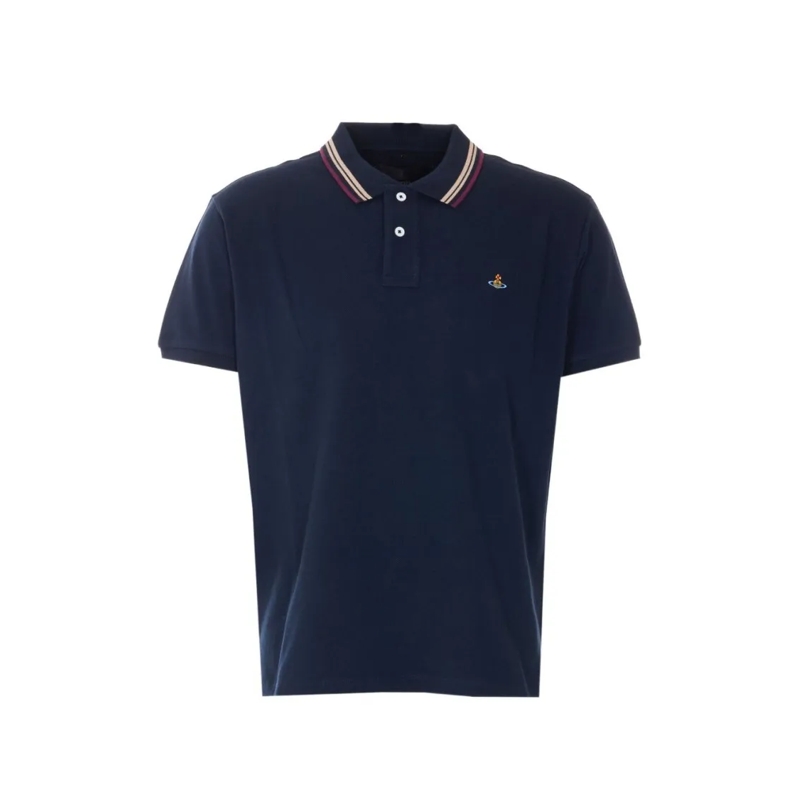 Vivienne Westwood Polo shirt Deep Navy Polo Shirt Black