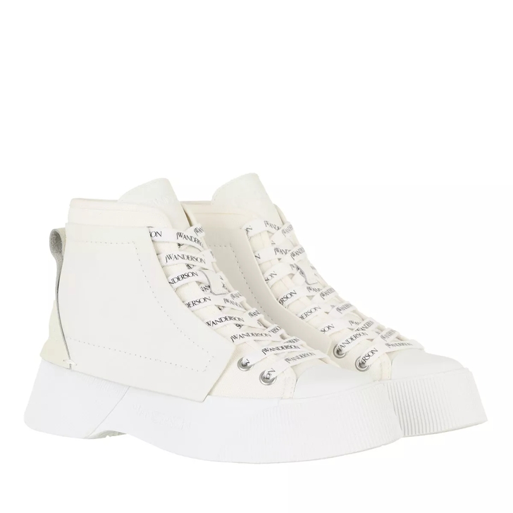 High top white platform sneakers sale