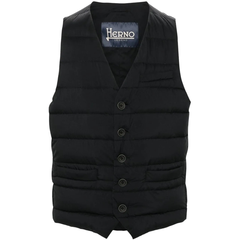 Herno Weste Jackets Black schwarz