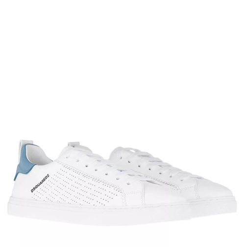 Dsquared2 Classic Sneakers Leather White/Bluette Low-Top Sneaker
