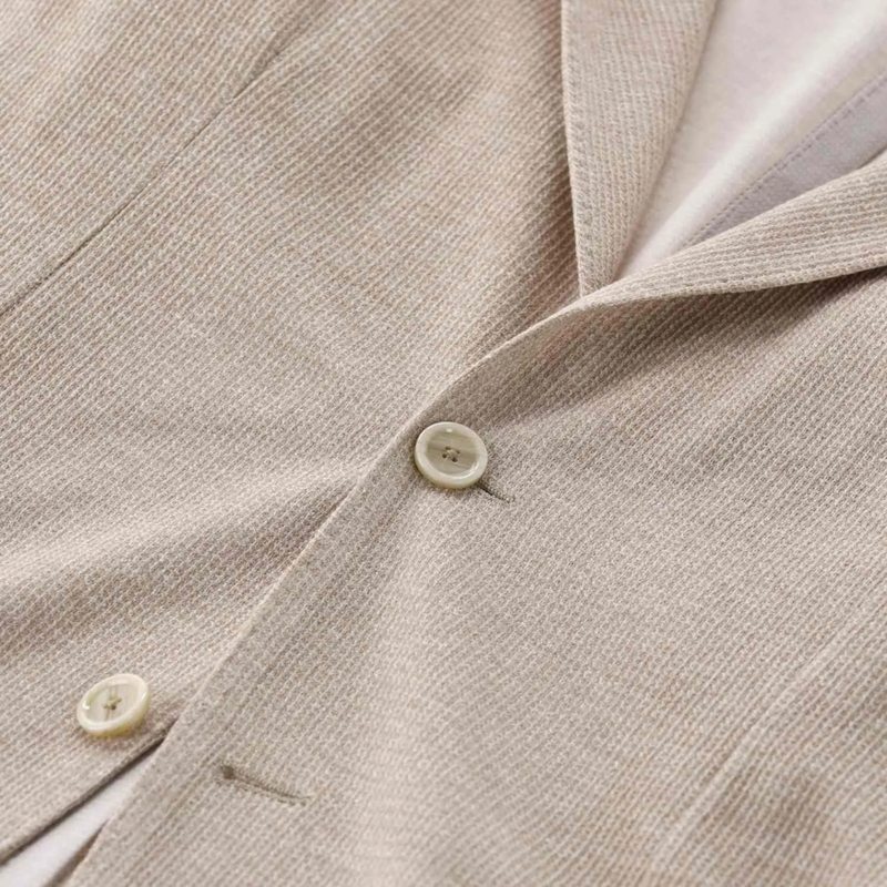 Lardini Übergangsjacke Slim-Fit Sakko in Tweed-Optik beige(Image 3)