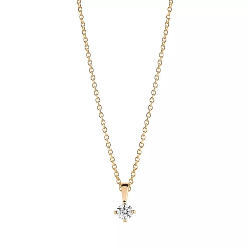 Sif Jakobs Jewellery Princess Piccolo Pendant And Chain 45 cm 18K Yellow Gold Plated Mittellange Halskette