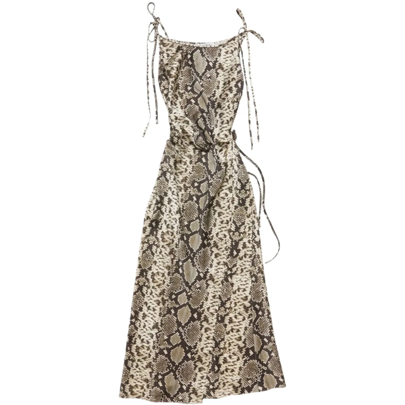 Acne Studios Maxikleid Dresses Brown braun