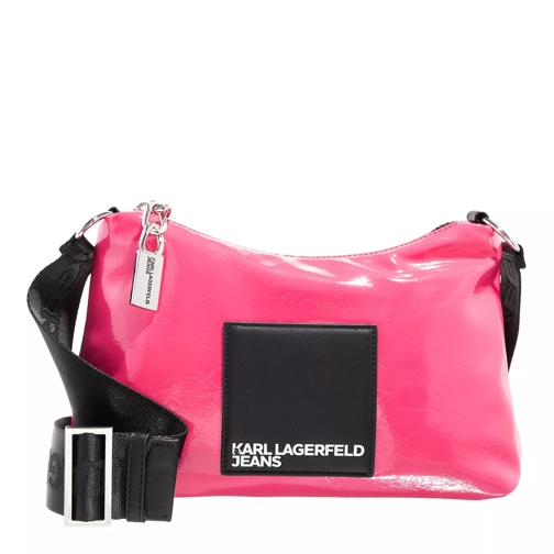 Karl Lagerfeld Jeans Tech Leather Small Hobo J184 Cabaret Crossbody Bag