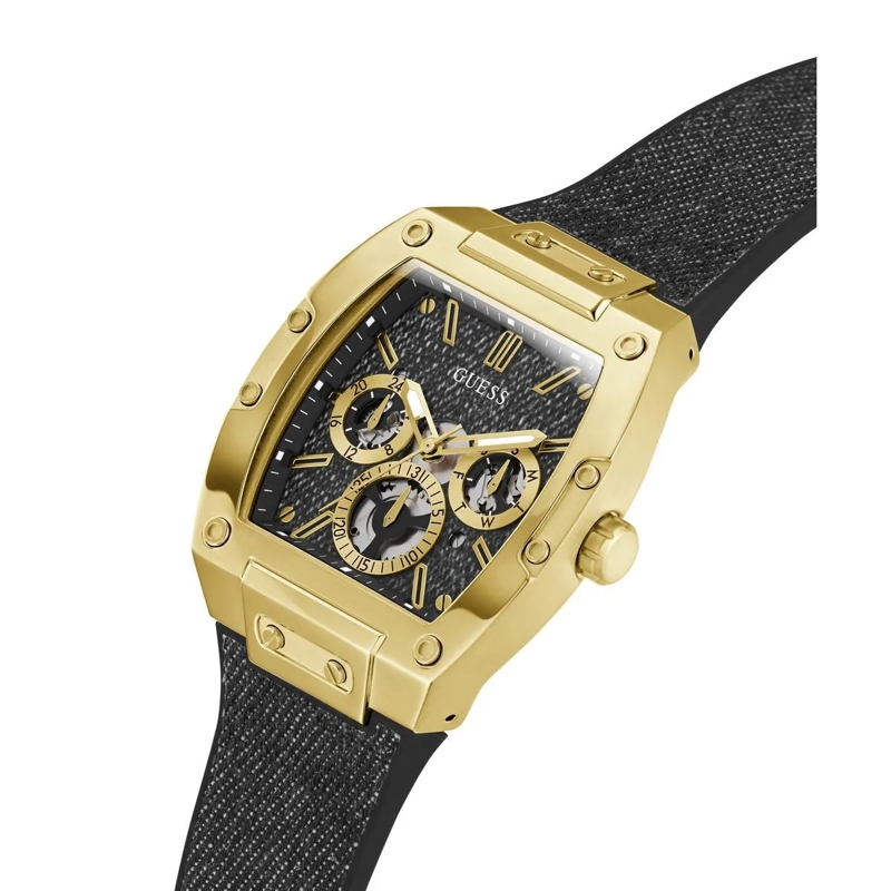 Guess Quarzuhr Quarz-Analoguhr Phoenix schwarz(Image 4)