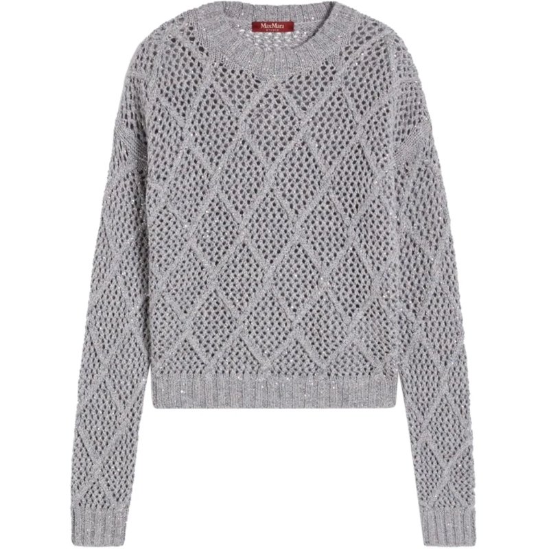Max Mara  Sweaters Light Grey grau