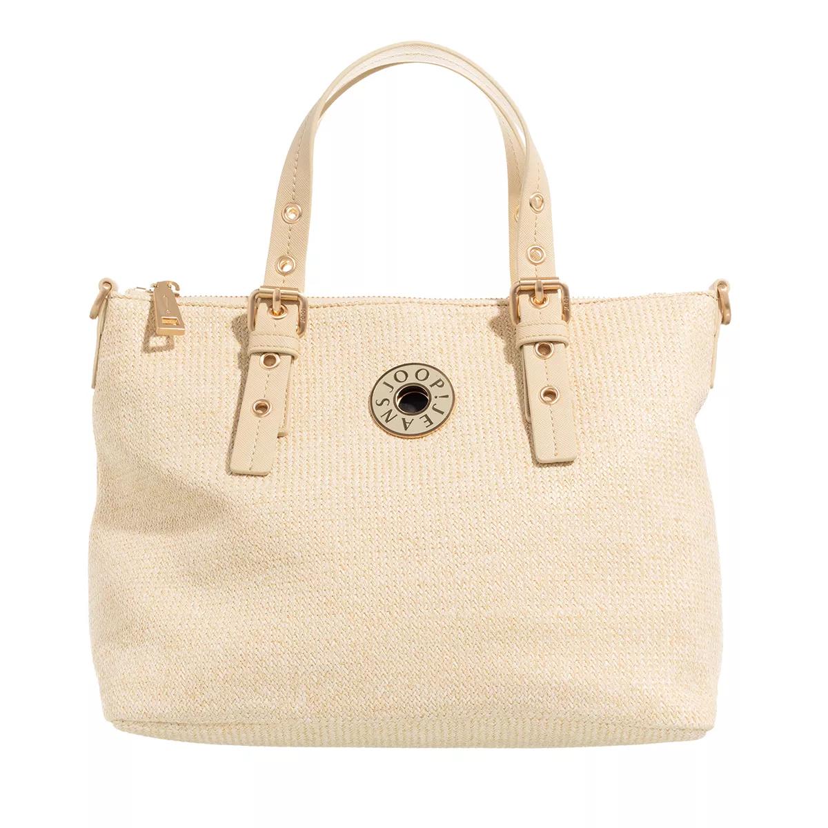 JOOP! Jeans Tote - Paglia Silena Handbag Shz - Gr. unisize - in Beige - für Damen