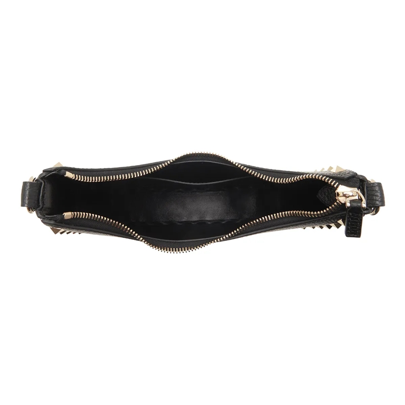 Valentino Garavani Schultertasche Rockstud Hobo Bag Nero(Image 5)