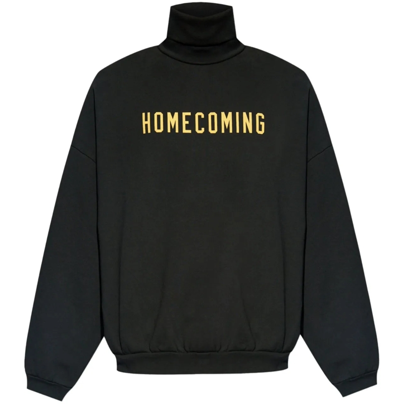 FEAR OF GOD  Essentials Heavy Fleece Turtleneck Sweatshirt schwarz