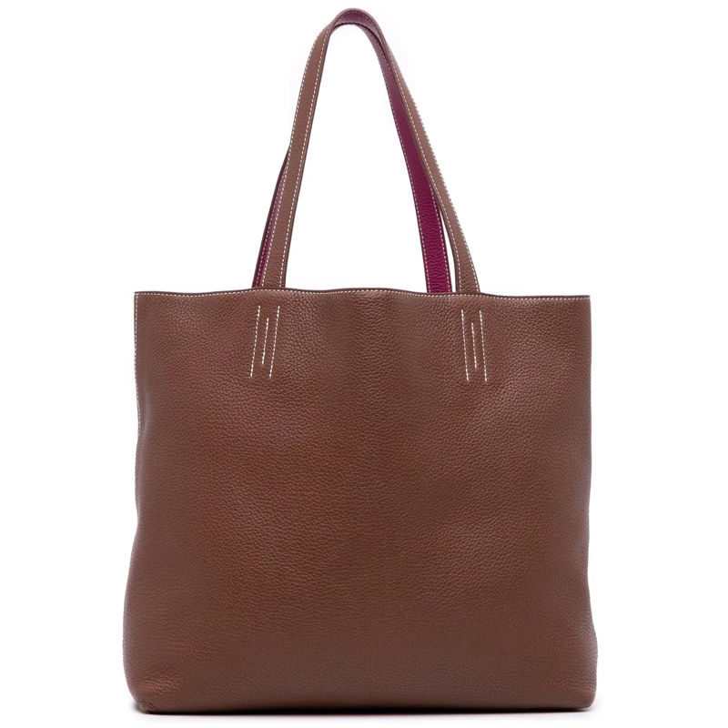 Hermès Shopper Clemence Double Sens 36 braun