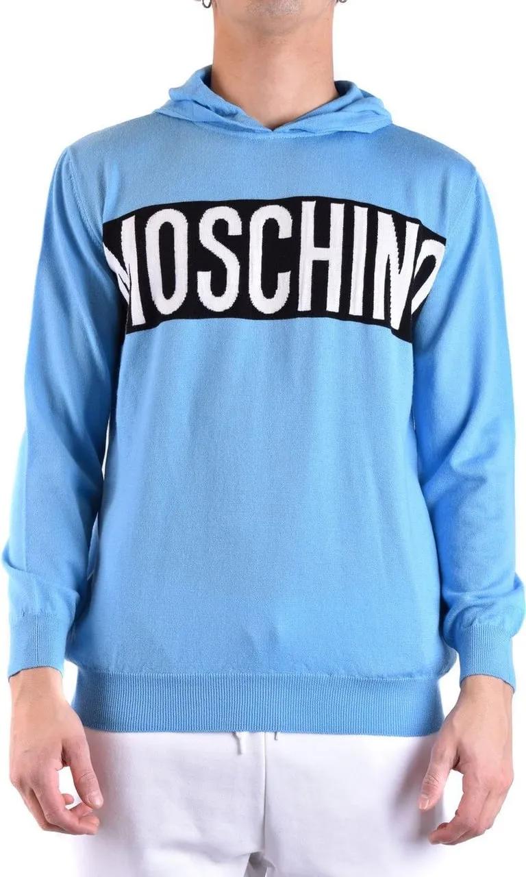 Thumbnail - Moschino - Sweater Cyan - Größe 46 - blue