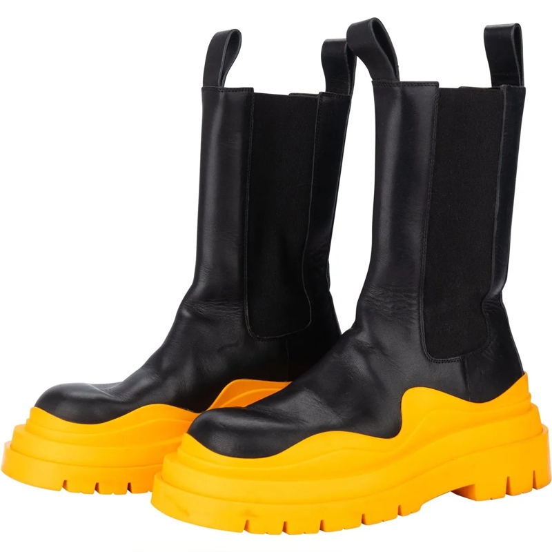 Bottega Veneta Stiefel Bottega Veneta Tire Chelsea Boots (36) mehrfarbig