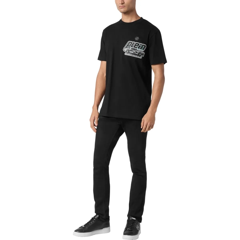 Philipp Plein T-Shirt T-Shirt Racing schwarz(Image 9)