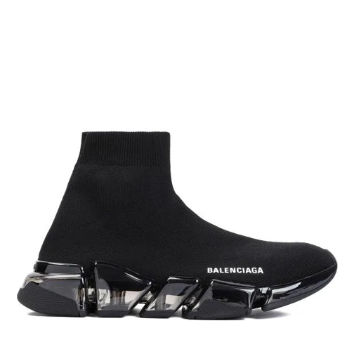 Balenciaga Speed 2.0 Stencil Sneakers Black lage-top sneaker