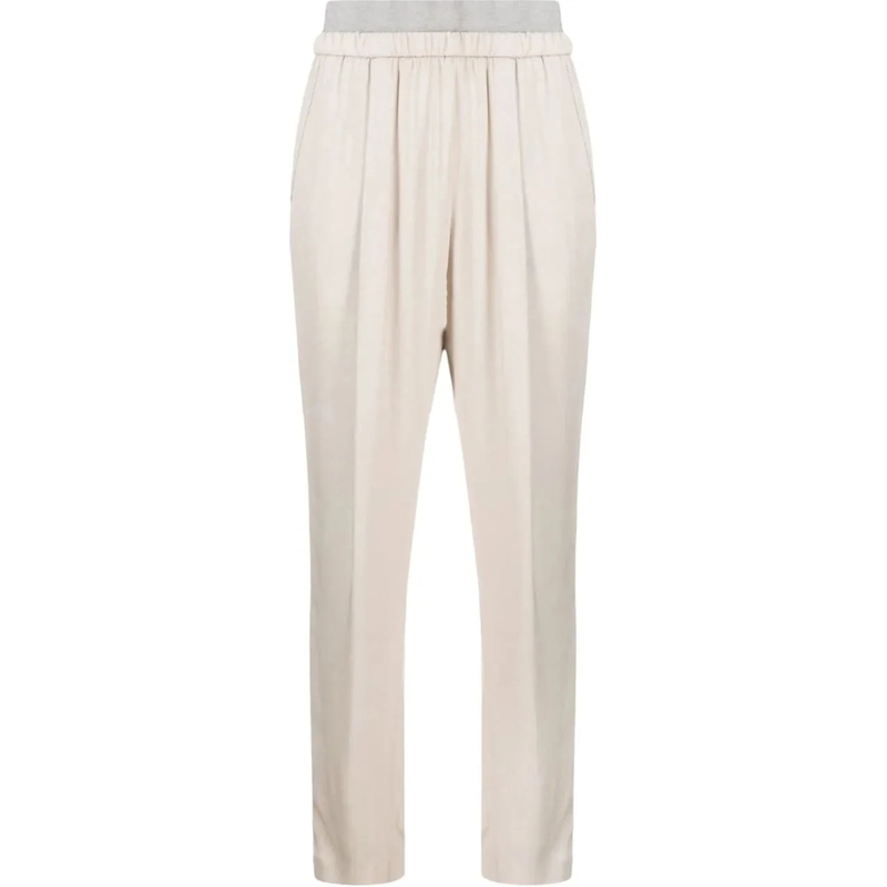 Fabiana Filippi Broek pantaloni beige beige