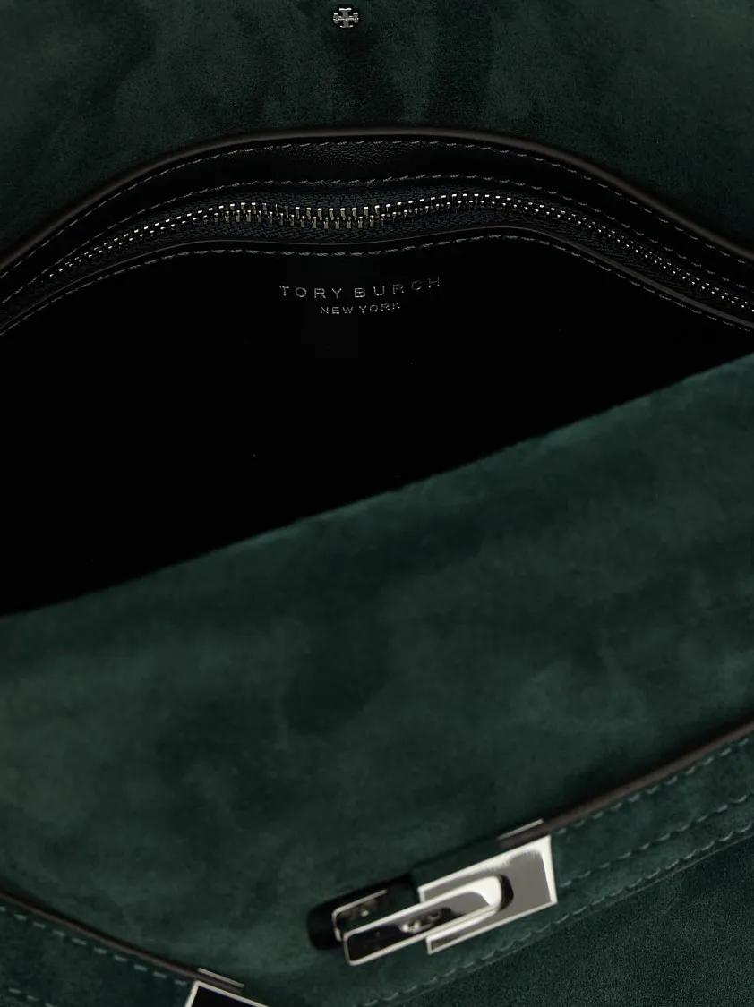 TORY BURCH Hobo bags 'Lee Radziwill' Large Shoulder Bag in groen