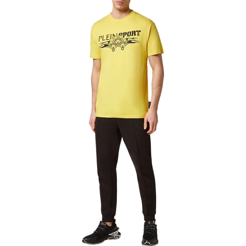 Plein Sport T-Shirt T-Shirt Tiger gelb(Image 4)