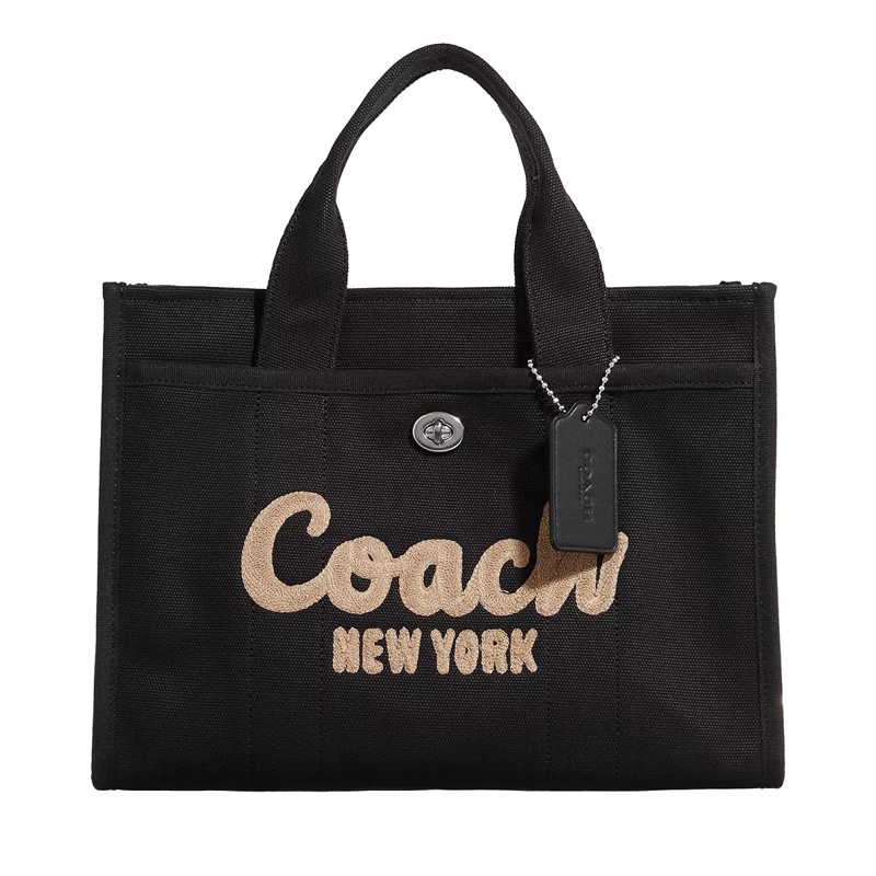 Coach Tote Cargo Tote Black