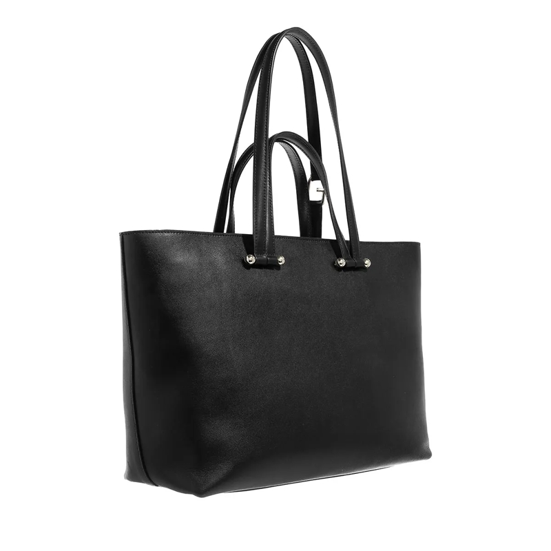Furla Shopper Furla Duetto L Tote Nero+Nero Int(Image 4)