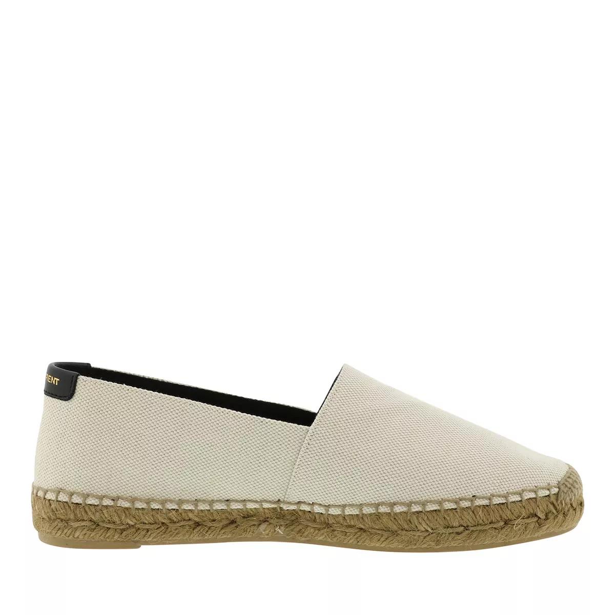 Saint Laurent Men's Logo-Stitched Canvas Espadrilles