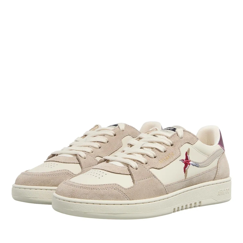 Axel Arigato Lage-top sneaker Dice Lo Bee Bird Sneaker Light Beige/Dark Burgundy(Image 8)
