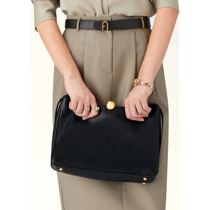 Furla Sac à bandoulière Furla Sfera Soft M Shoulder Bag Nero(Image 5)