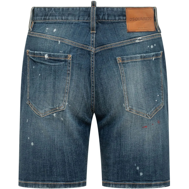 Dsquared2 Shorts Marine Short in Denim Cinque Tasche blau(Image 2)