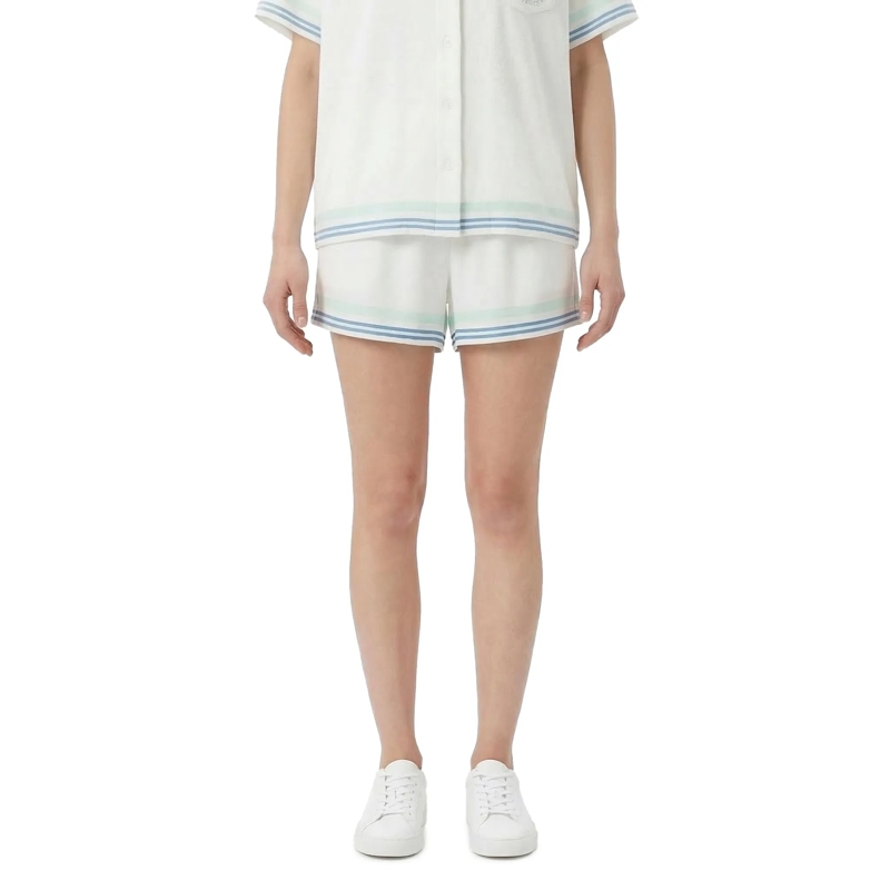 Casablanca Bermuda Shorts Shorts aus Seide weiß(Image 2)