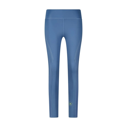 Adidas By Stella Mccartney  Leggings mit Logo-Print Dunkelblau