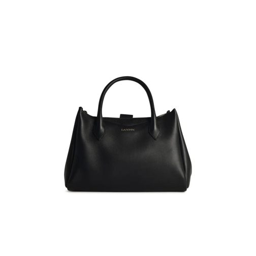 Lanvin Black Leather Bag Black Crossbody Bag