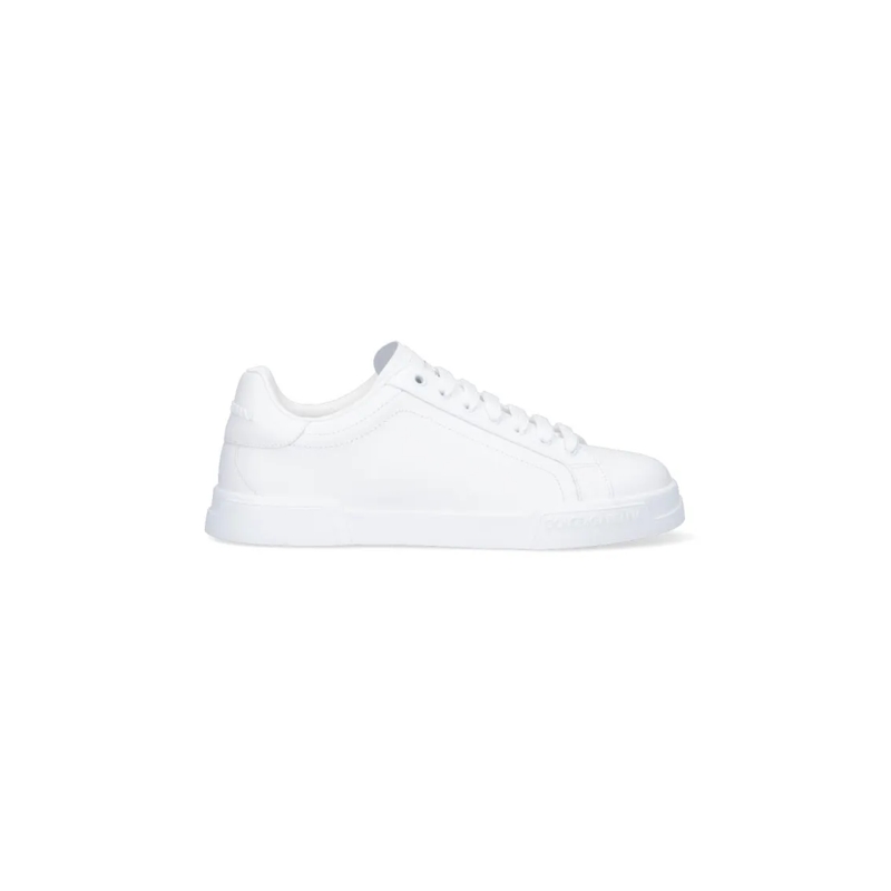 Dolce&Gabbana Low-Top-Sneaker 'Portofino Vintage' Sneakers – White White