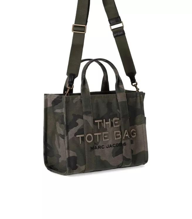 Marc Jacobs Totes The Camo Jacquard Medium Tote Handbag in groen