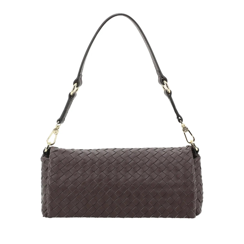 Abro Schultertasche Schultertasche MILA braun